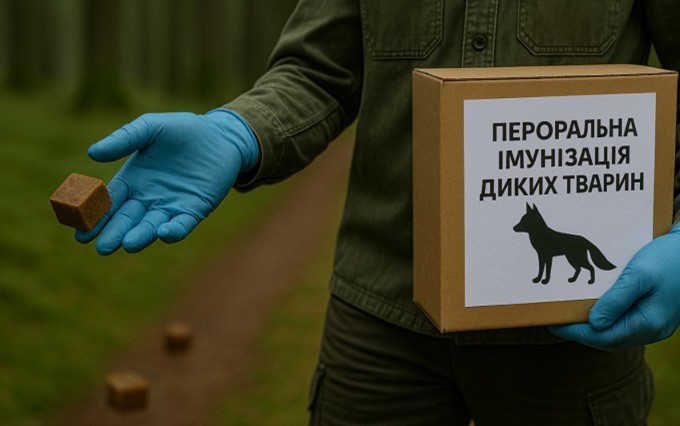 На Хмельниччині розпочинається кампанія з пероральної вакцинації диких тварин